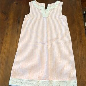 Vineyard Vines Pink and White Striped Garment